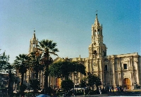 Arequipa - Plaza de Armas - Catedral de San Francisco